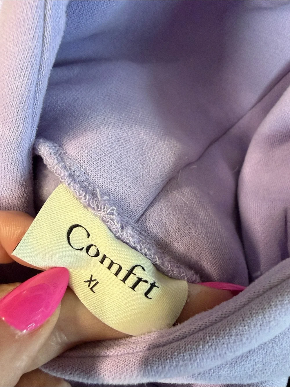 Soft Purple Hoodie - Brand: Comfort